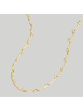 Madewell Scalloped Chain Necklace